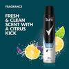 Sure Men Anti-Perspirant Spray Invisible Ice Fresh 200ml (British brand)