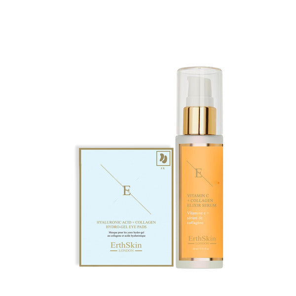 ErthSkin Vitamin C Serum + Eye Pads 60ml - British product