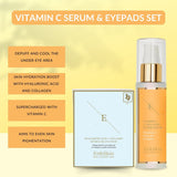 ErthSkin Vitamin C Serum + Eye Pads 60ml - British product