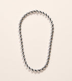 Eddie Borgo silver-plated Torsade chain necklace (British brand)