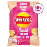 Walkers Oven Baked Prawn Cocktail Flavoured Crisp Snacks 37.5g GOODS Sainsburys