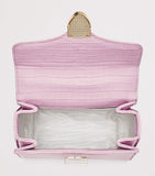 Aspinal of London mini leather Mayfair top-handle bag, imported from the UK
