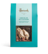 Harrods Chocolate Nut Cluster Mix with Caramelised Almonds 131g- Buy online at McGrocer