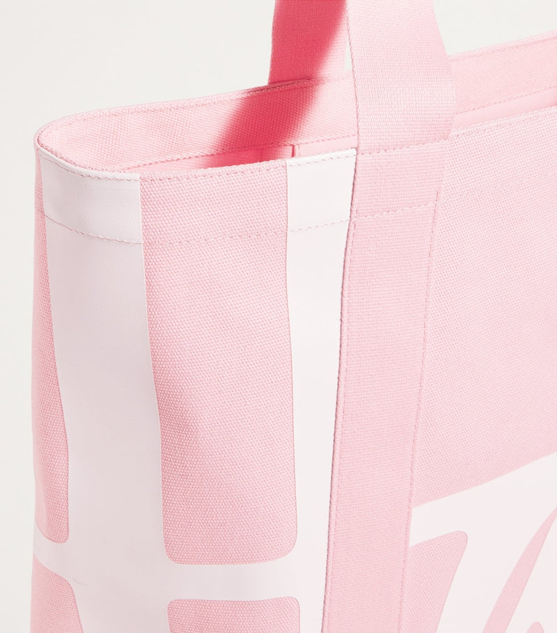 Harrods medium cotton logo tote bag, UK version