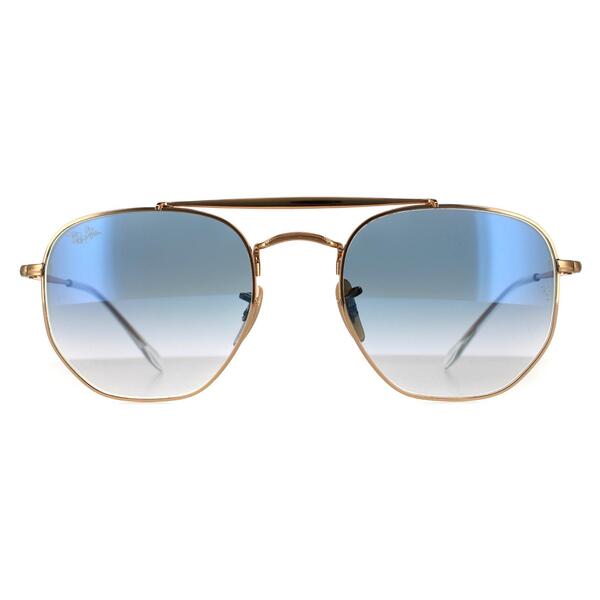 Ray-Ban Marshal 3648 gold gradient sunglasses (British brand)