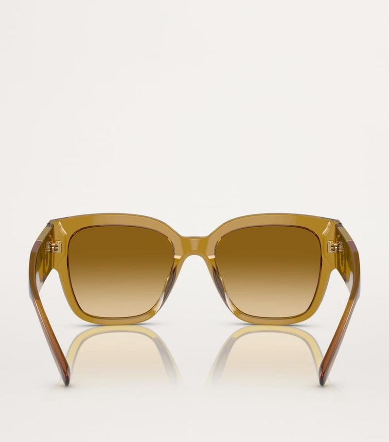 Versace Medusa acetate sunglasses honey-coloured lenses (British brand)