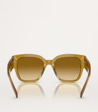 Versace Medusa acetate sunglasses honey-coloured lenses (British brand)