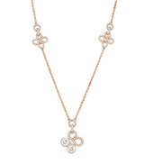 Harrods Boodles Be Boodles Large Diamond Necklace in Rose Gold and Platinum- Buy online at McGrocer