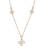 Boodles Be Boodles rose gold diamond necklace - British product