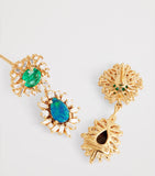 Suzanne Kalan one of a kind drop earrings in yellow gold - British product