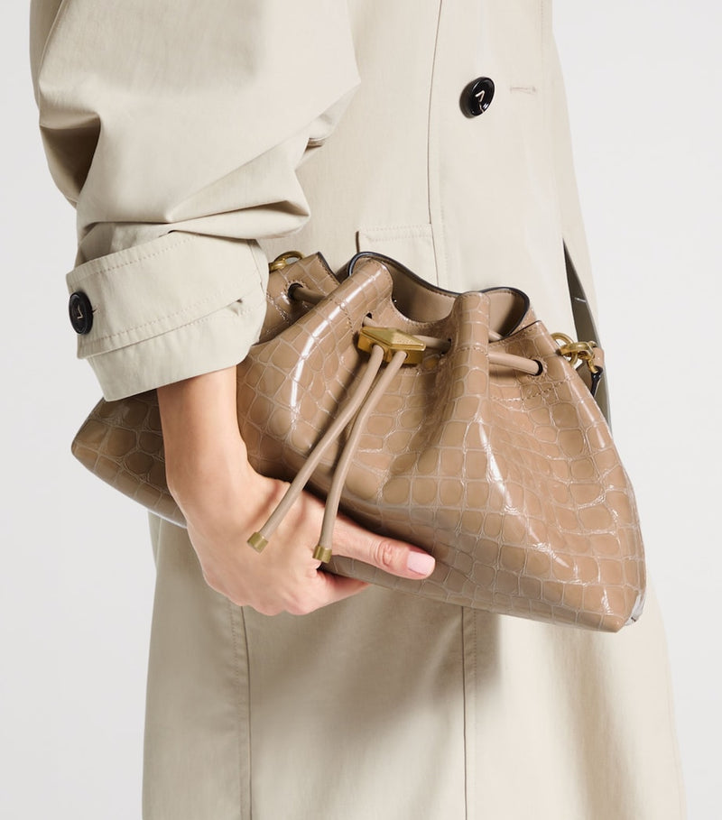 Jimmy Choo Cinch leather shoulder bag - British product