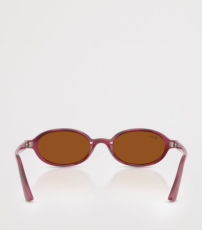 Ray-Ban RB4472 Khal oval sunglasses, imported from the UK