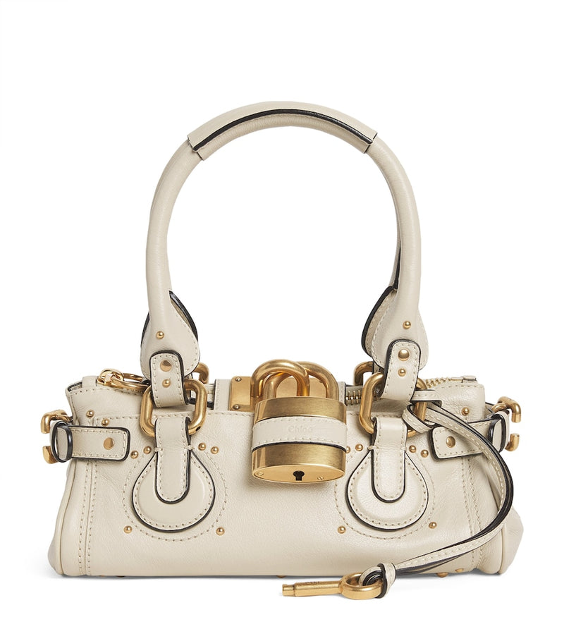Chloé small leather Paddington top-handle handbag, imported from the UK