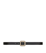 Harrods Saint Laurent Calfskin Embellished Belt 2cm- Buy online at McGrocer