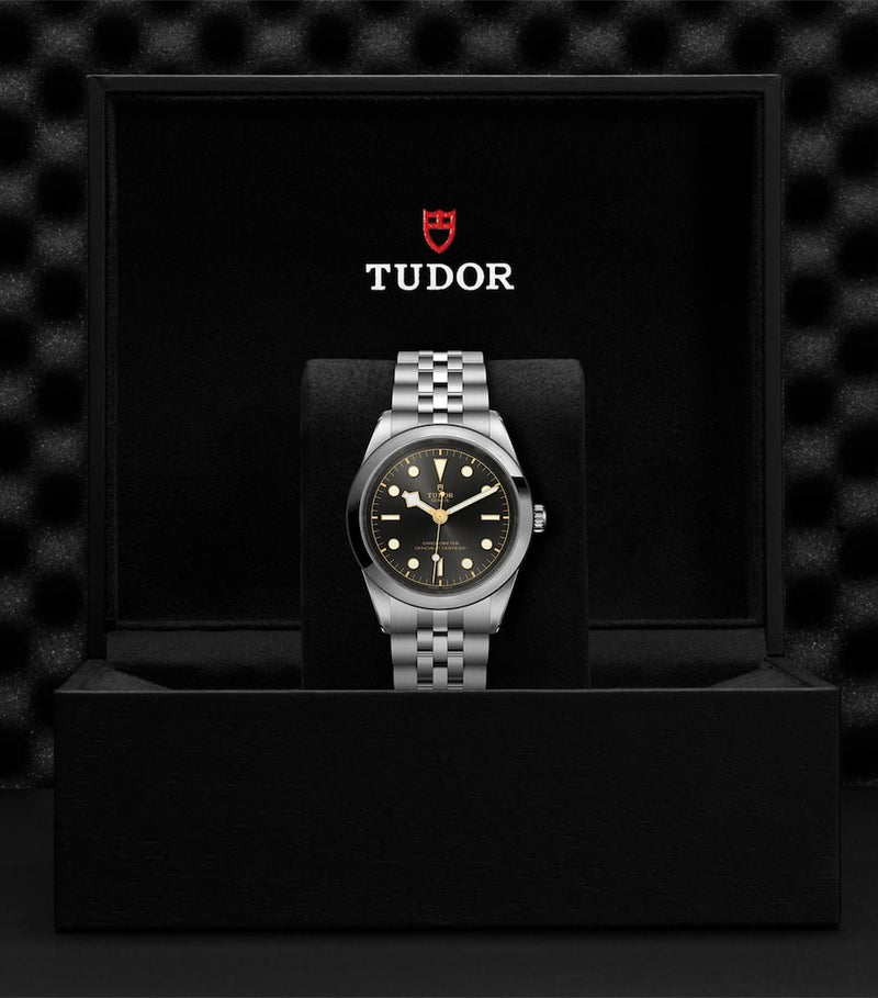 Tudor Black Bay One stainless steel watch 41mm - British product