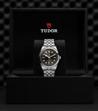 Tudor Black Bay One stainless steel watch 41mm - British product