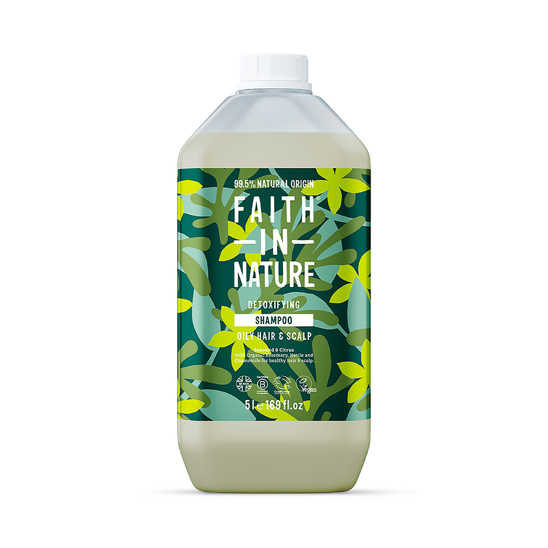 Faith In Nature shampoo Seaweed & Citrus 5L - British product