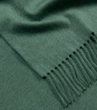 Begg x Co cashmere Arran Solid Throw 147x183cm, imported from the UK