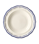 Gien Set of 4 Filet Cobalt Soup Plates