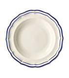 Gien Filet Cobalt soup plates set of 4, UK version