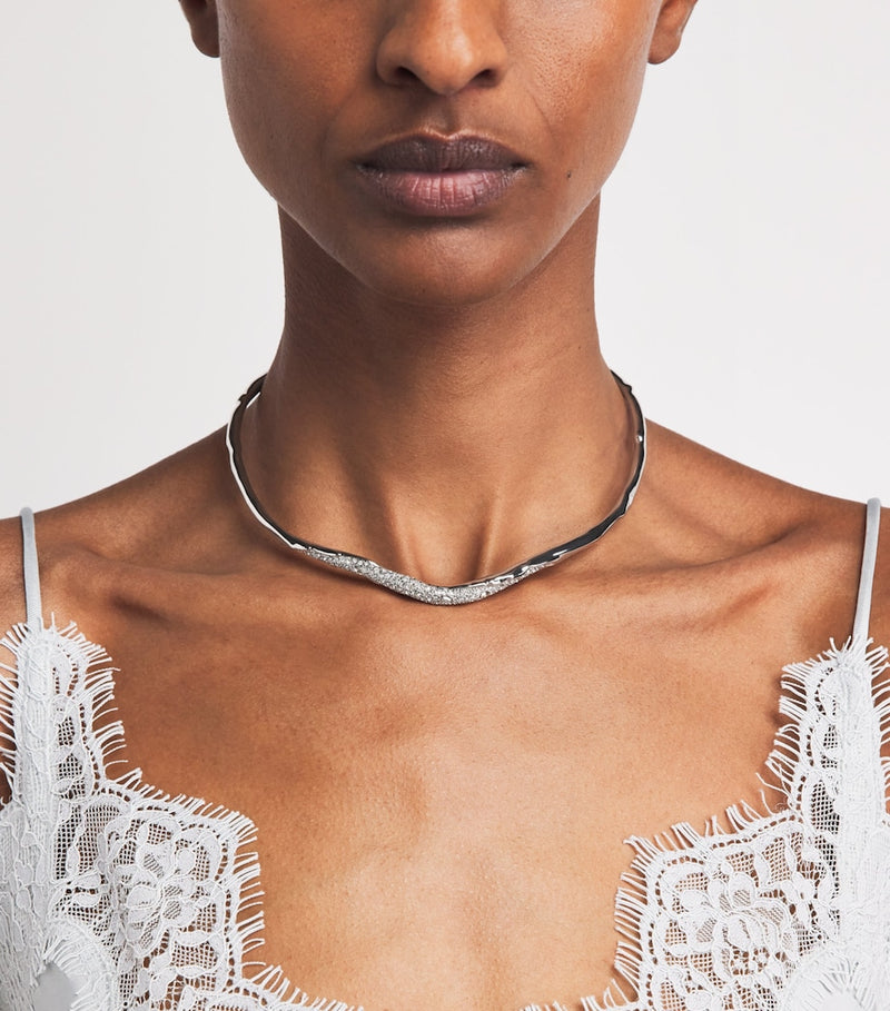 Alexis Bittar Solanales skinny collar necklace (British brand)