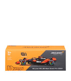 Bburago McLaren MCL38 Oscar Piastri 1:24 diecast model, imported from the UK
