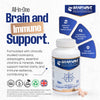 Brainwave Nootropics brain supplement complex 120 capsules (British brand)