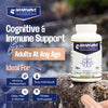 Brainwave Nootropics brain supplement complex 120 capsules (British brand)