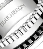 Boucheron small white gold Quatre black ring - British product