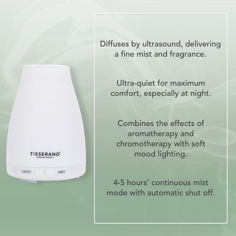 Tisserand Aroma Spa Diffuser Ultrasonic Humidifier (British brand)