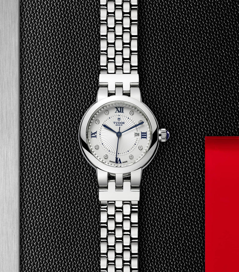 TUDOR Clair de Rose 30mm diamond watch (British brand)