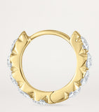 Maria Tash Diamond Eternity Hoop Earring 8mm (British brand)