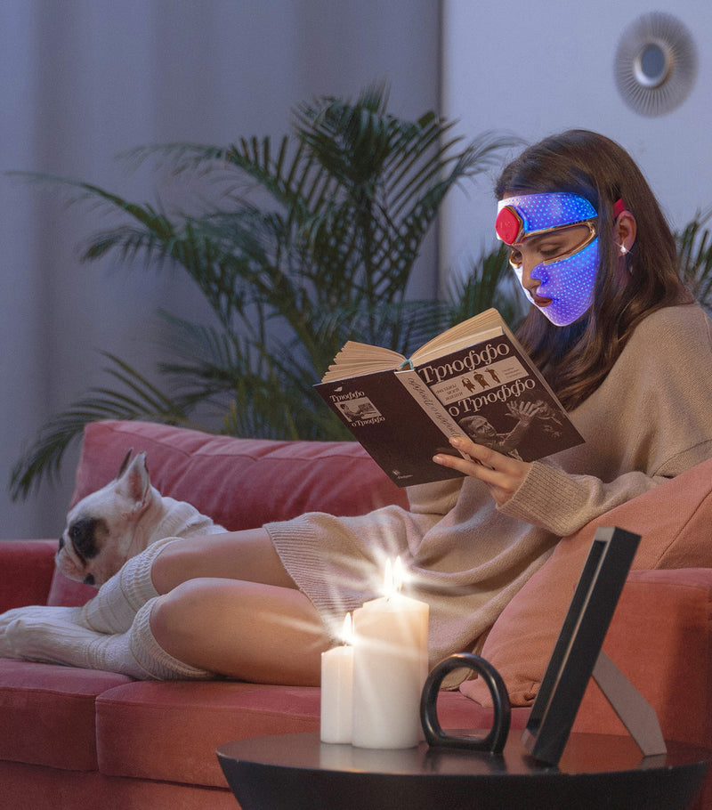 FAQ 201 LED face mask - British product