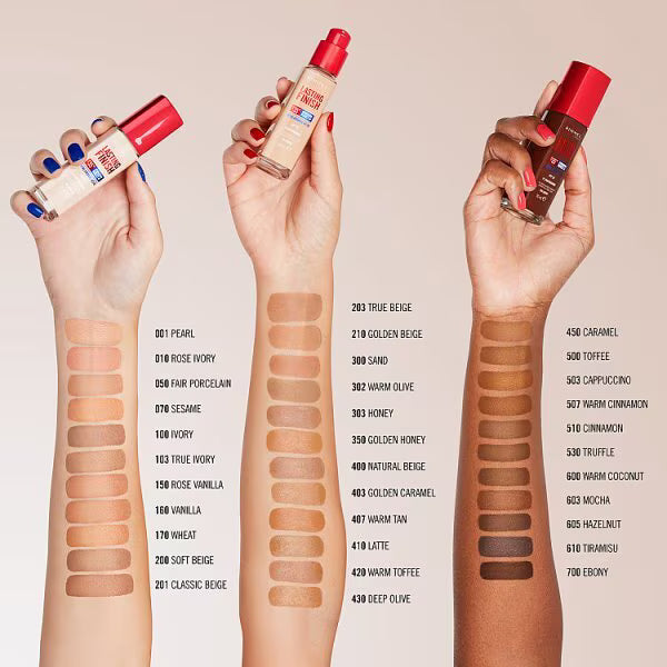 Rimmel foundation toffee shade, imported from the UK