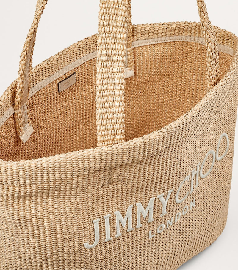 Jimmy Choo woven tote bag Beach collection H30cm x W40cm, UK version