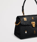 Schiaparelli calfskin bijoux secret top-handle bag, imported from the UK
