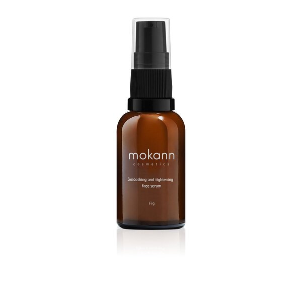 Mokann Smoothing Tightening Face Serum Fig 30ml, imported from the UK