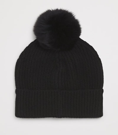 Harrods Children's Cashmere Pom-Pom Beanie- Buy online at McGrocer