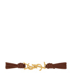Saint Laurent Cassandre leather bracelet, UK version