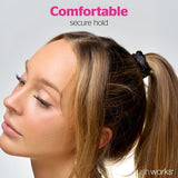 Brushworks skinny satin scrunchies 6 pack - British product