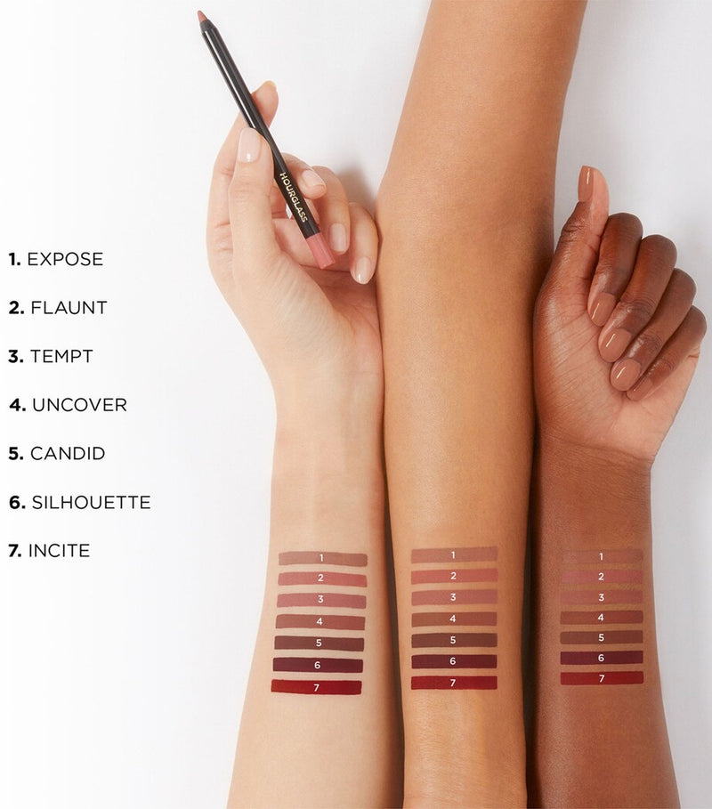 Hourglass Shape and Sculpt lip liner, UK version