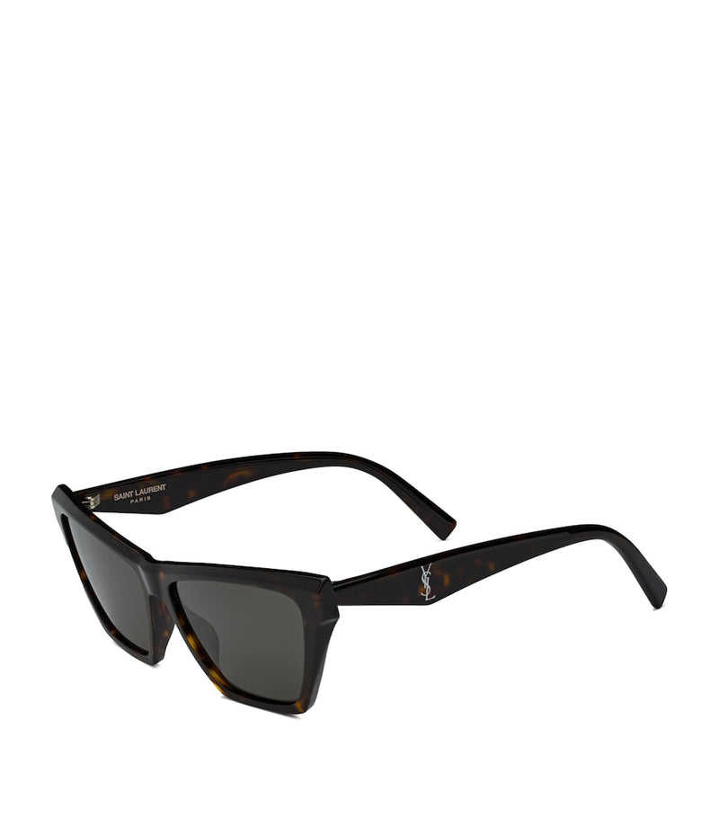Saint Laurent SL M103 cat eye sunglasses black acetate (British brand)