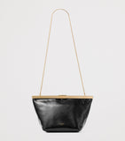 Jimmy Choo leather Ganache clutch bag, imported from the UK