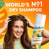 Batiste Dry Shampoo Tropical 350ml - British product