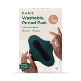 Holland & Barrett DAME Regular Washable Period Pad Reusable Cotton Liner- Buy online at McGrocer