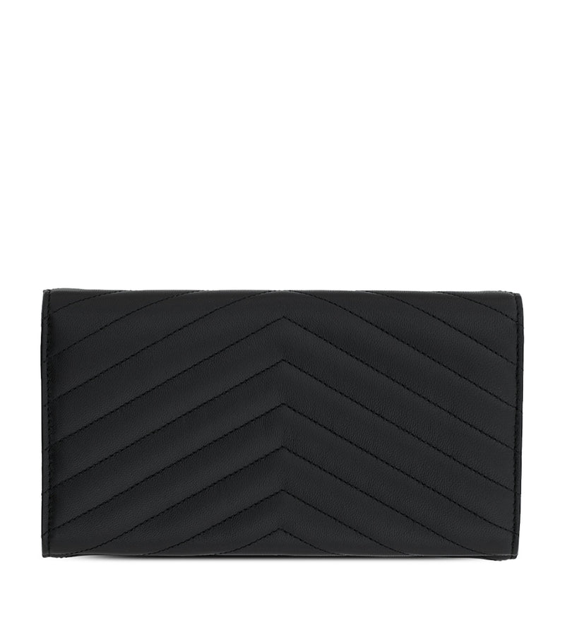 Saint Laurent Cassandre Matelassé envelope wallet, UK version