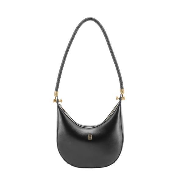 Tipperary black moon braided shoulder handbag - British product