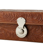 Ralph Lauren Home Calfskin Aidan Trinket Box, imported from the UK