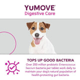 YuMOVE Dog Digestive Health Probiotics Supplement 300 per pack GOODS M&S