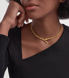 Bvlgari Serpenti Viper necklace 18kt yellow gold, imported from the UK